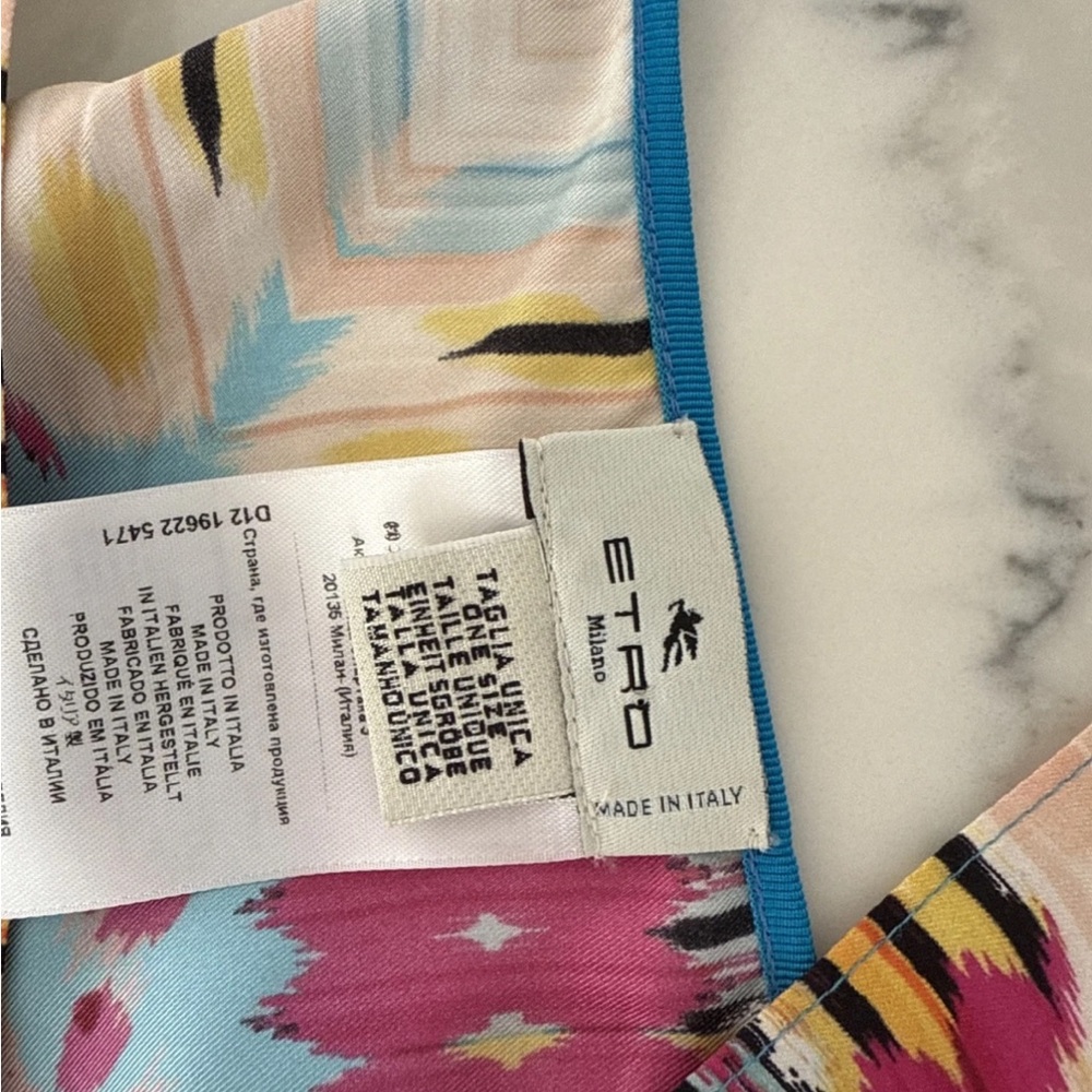 Etro Multicolor Patterned Fabric - image 4